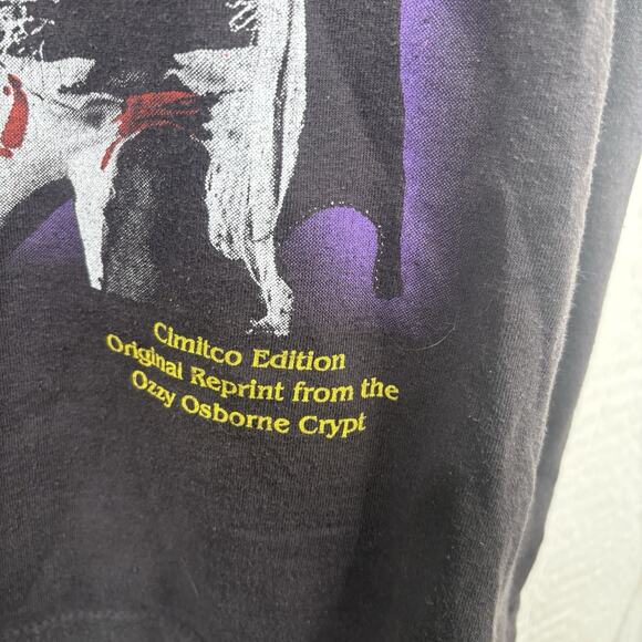 2000’s Ozzy Osbourne “Diary Of A Madman” Band Tee Reprint - Picture 4 of 7